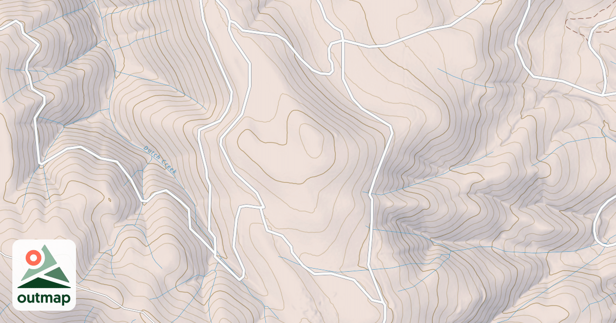 Map of BLACKHAWK SPUR