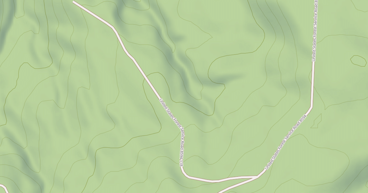 Map preview of USFS Motor Vehicle Use Map Roads {58A38641-E3B6-4070-8375-2042D55F31FA}