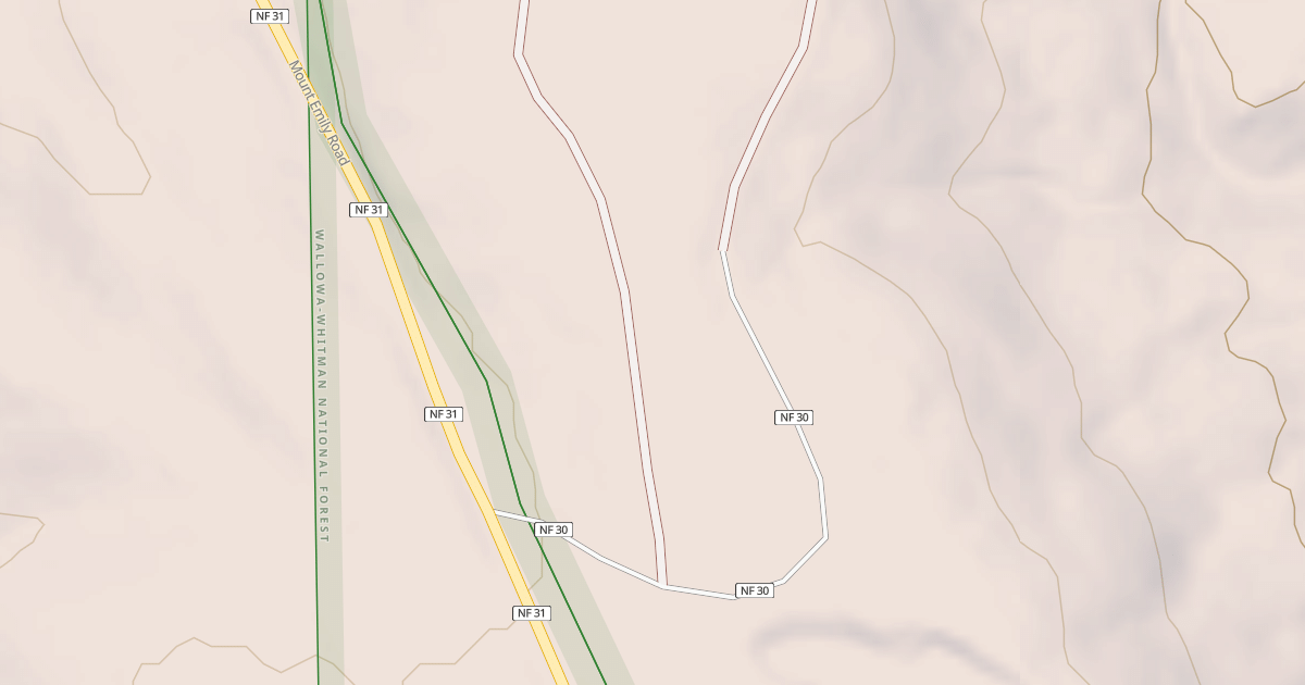 Map preview of USFS Motor Vehicle Use Map Roads {1537C6EB-9308-4F41-B3F1-73D8B40BF26C}