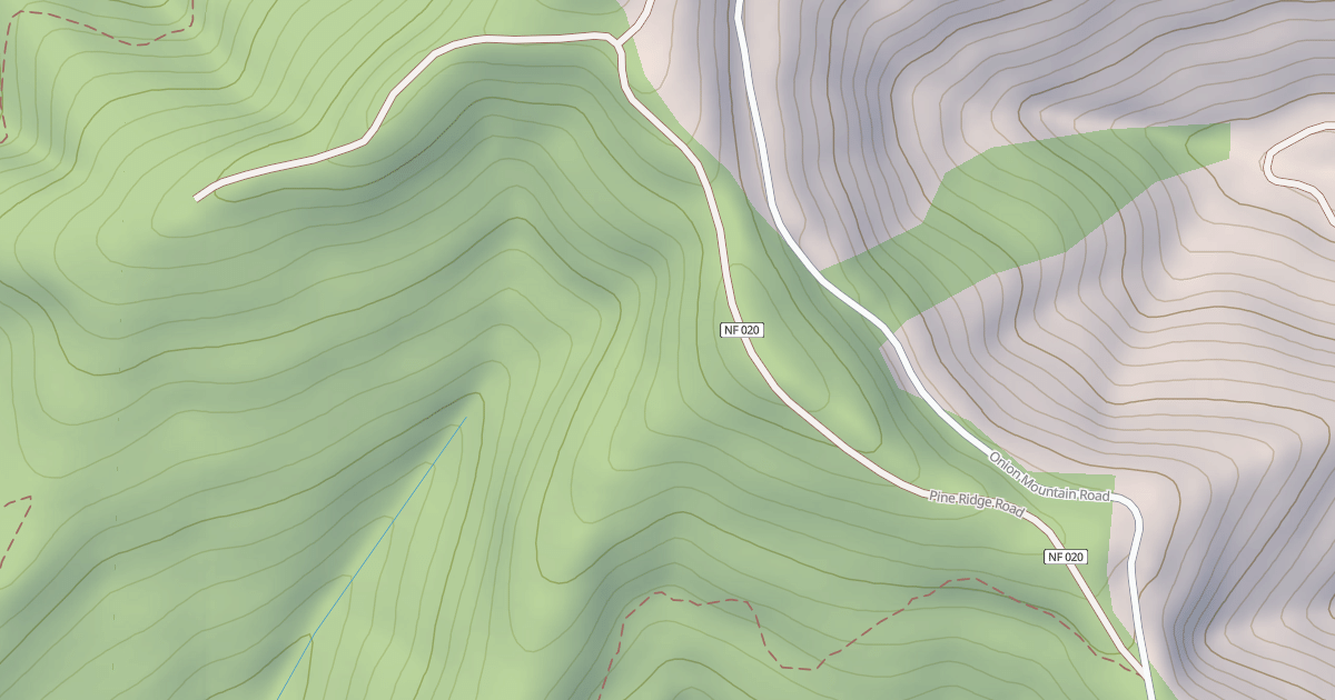 Map preview of PINE RIDGE