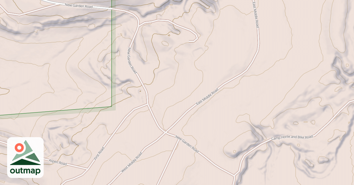 Map of Snowmobile Route (Main Rd)