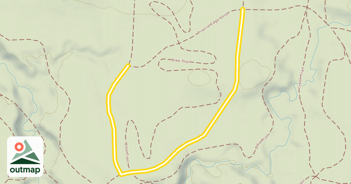 Map of Prairie Edge Loop