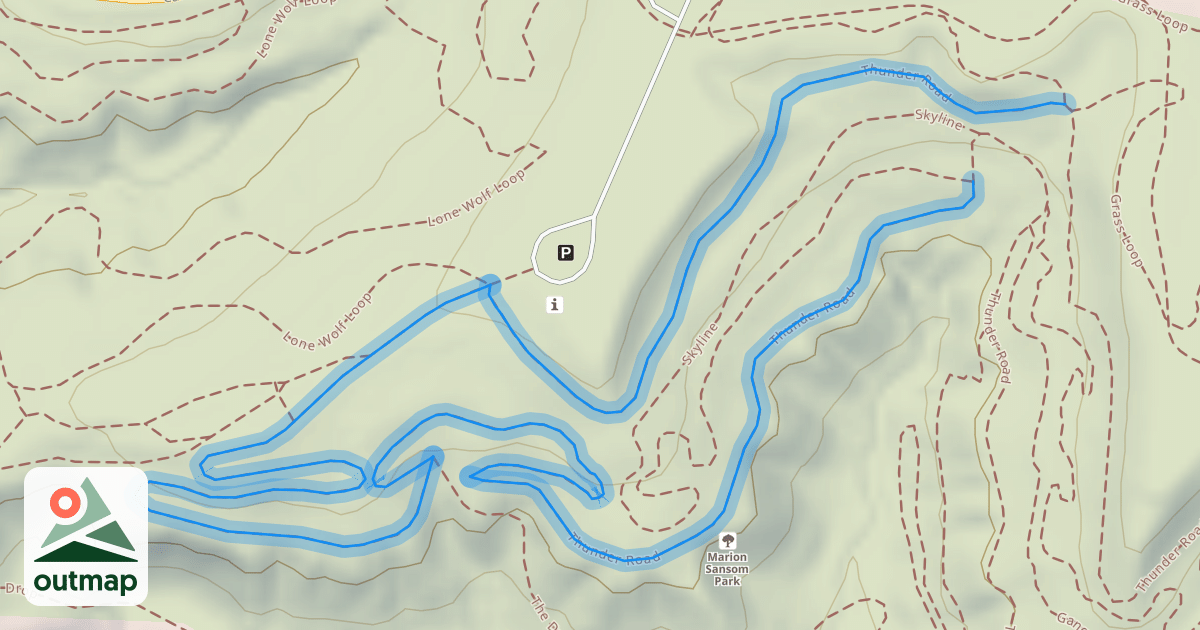 Map of Thunder Road