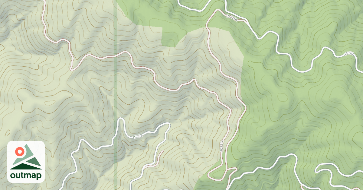 Map of (FDR) UPPER BURKE GULCH