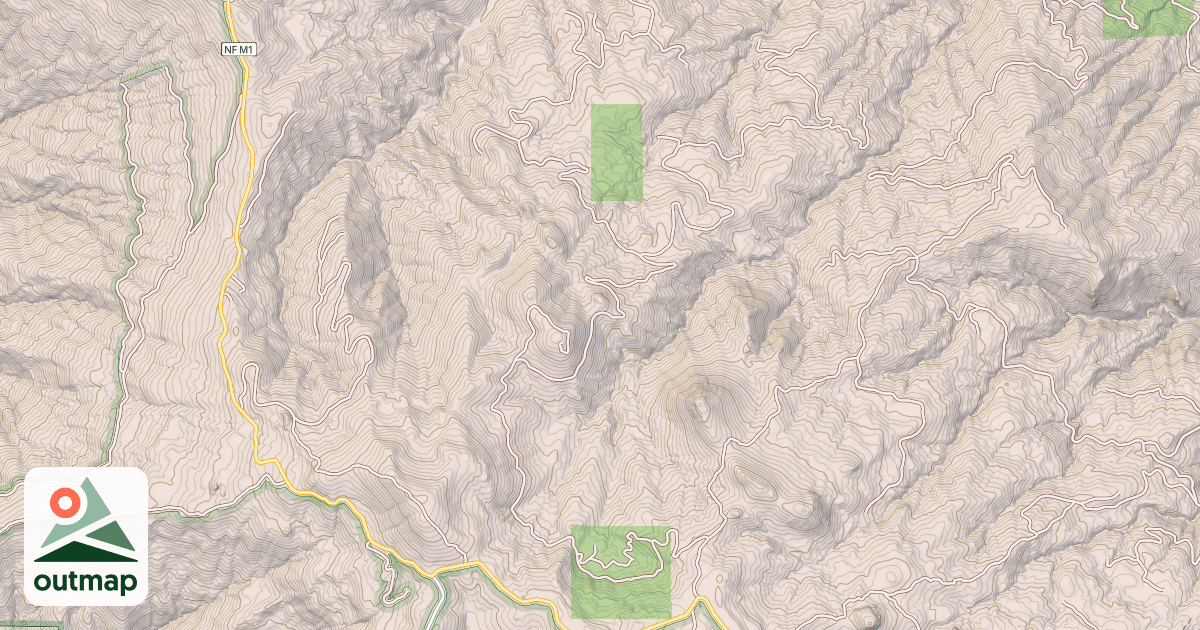 Map of LITTLE BALDY