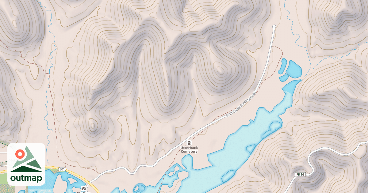 Map of SCOTTS-CLAYLICK