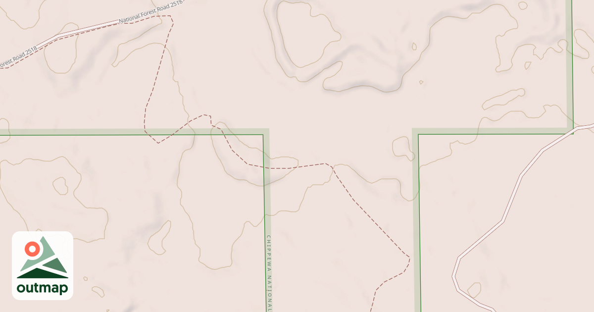 Map of FOUR TOWN ROAD SPUR A