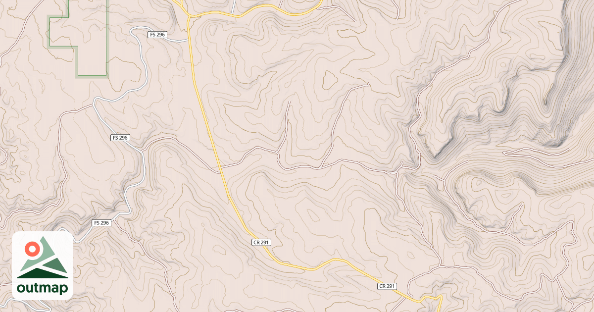 Map of DITCH CREEK