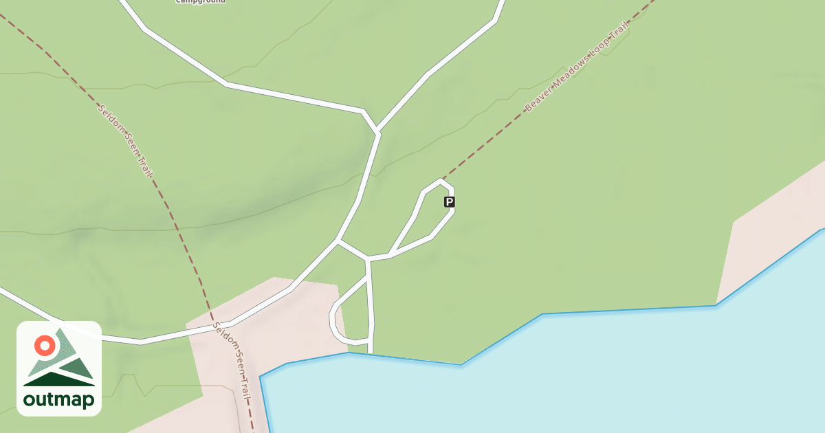 Map of BEAVER MEADOWS - G