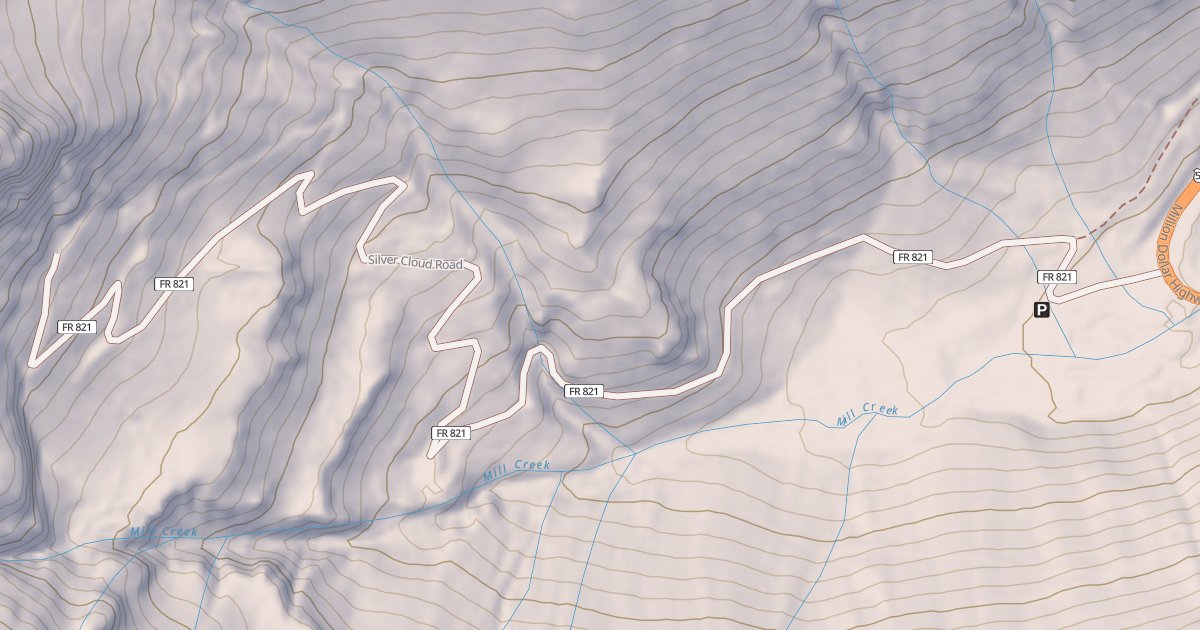 Map preview of SILVER CLOUD