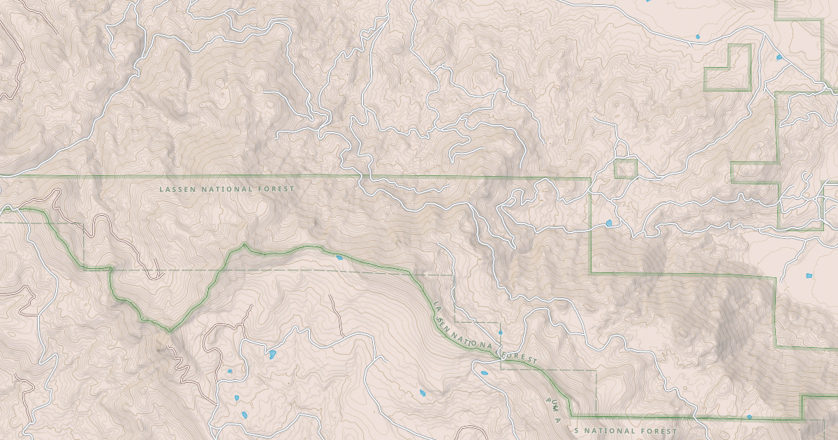 Map preview of DIAMOND MTN