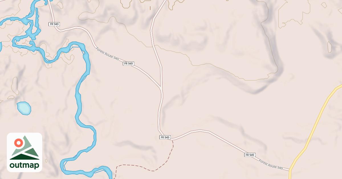 Map of LITTLE ISABELLA RIVER
