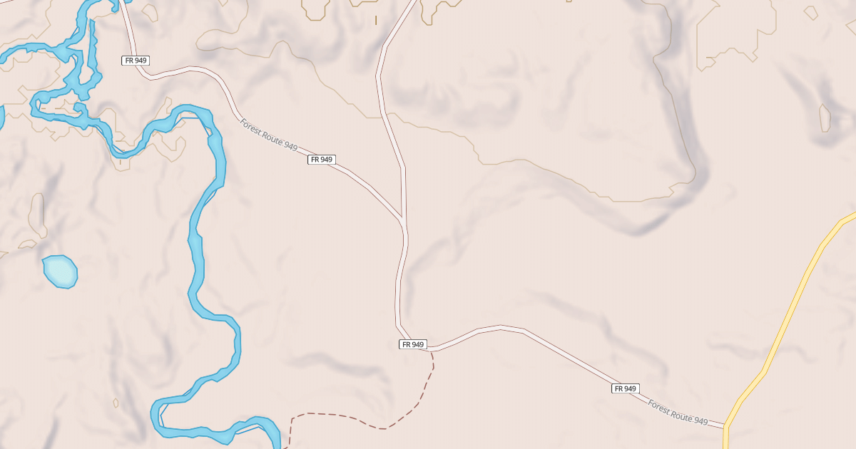 Map preview of LITTLE ISABELLA RIVER