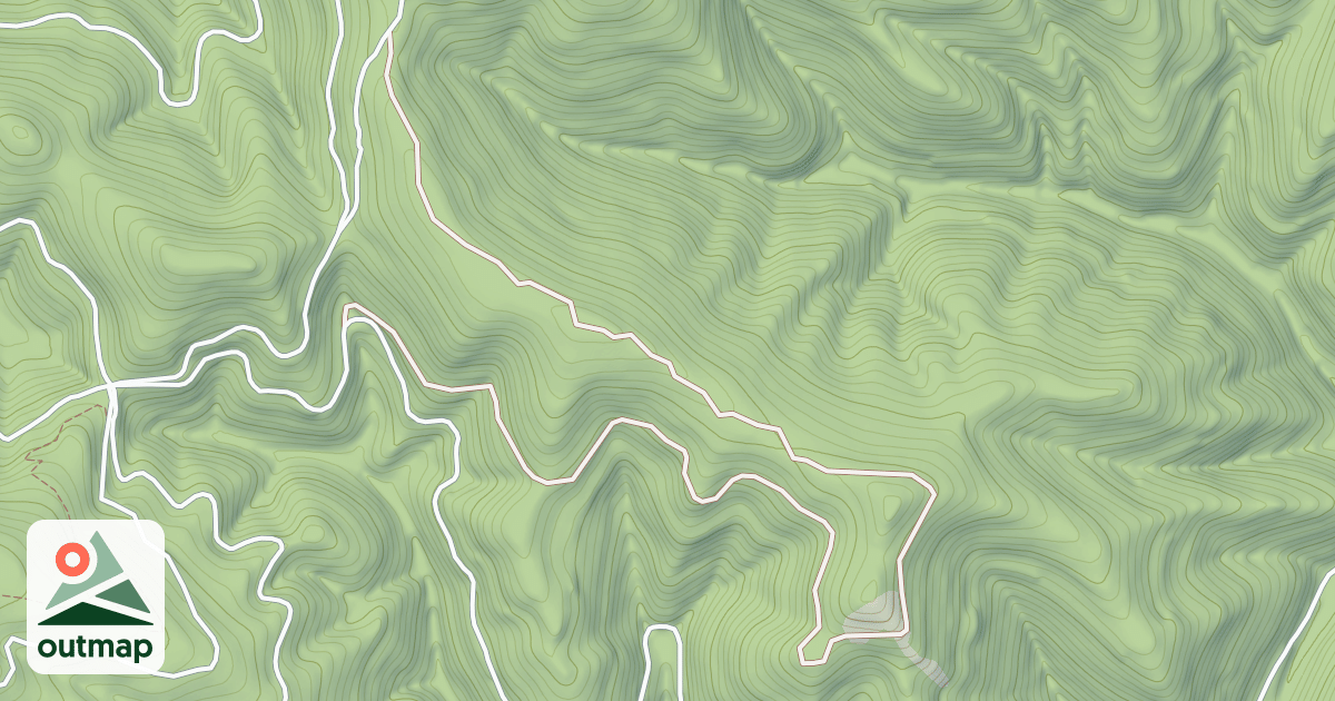 Map of Huckleberry Ohv