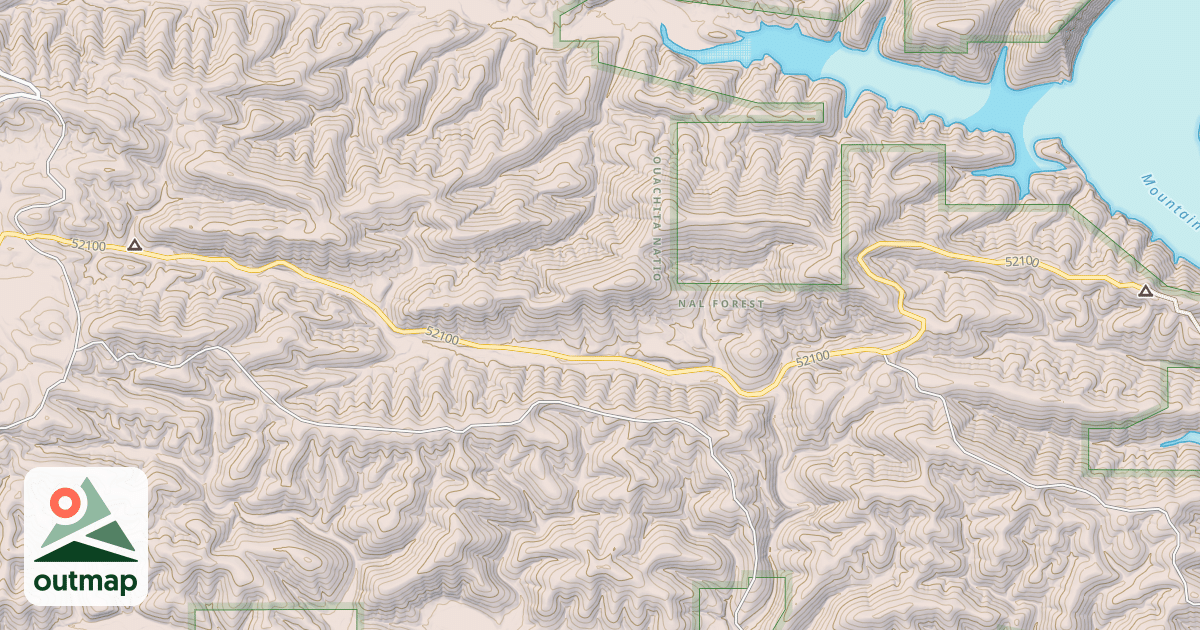Map of USFS Motor Vehicle Use Map Roads {7280BB59-2657-431E-8439-DEEB4E93E800}