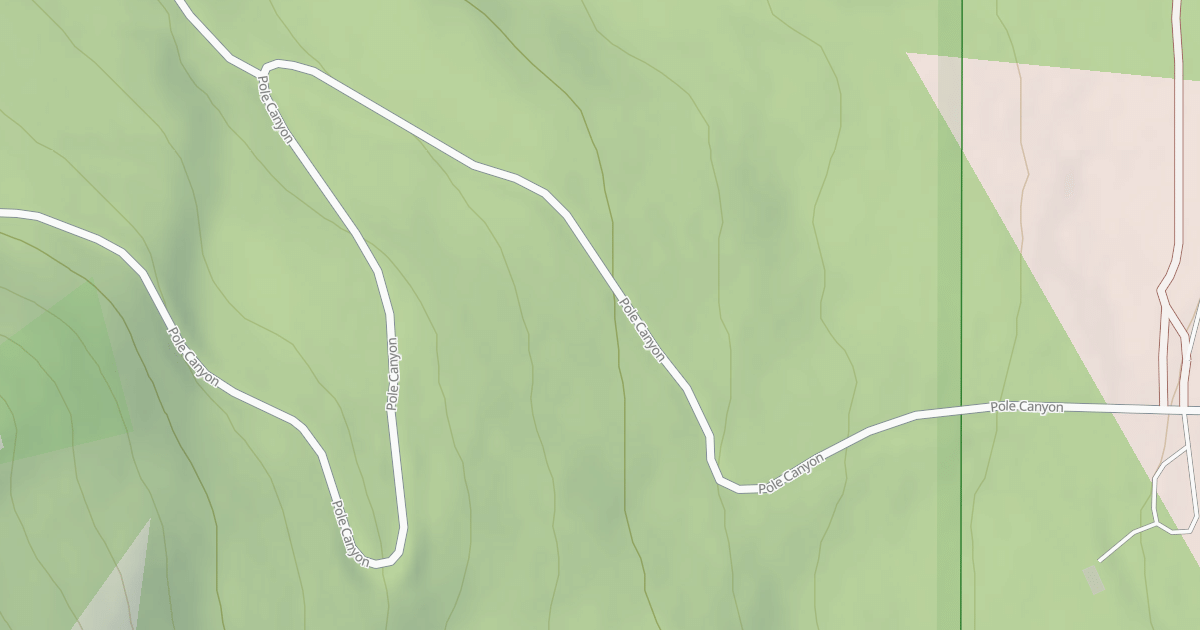 Map preview of POLE CANYON
