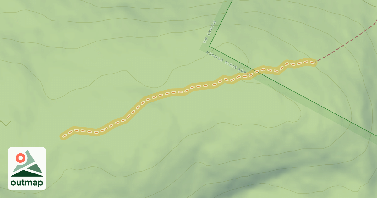 Map of Sky Top Trail