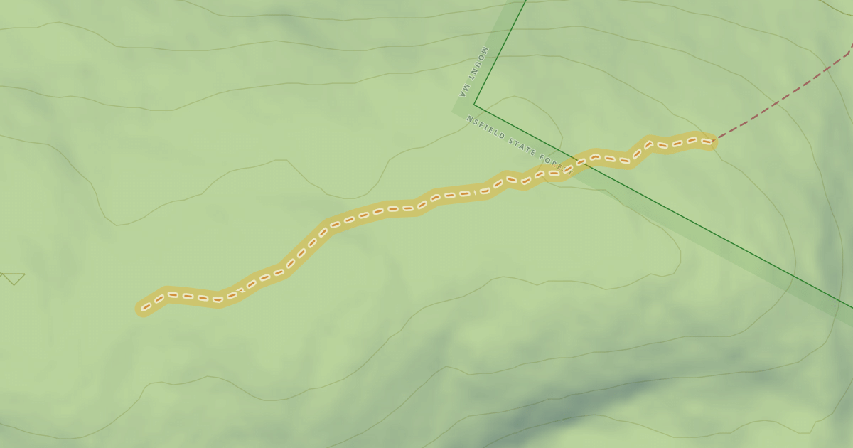 Map preview of Sky Top Trail