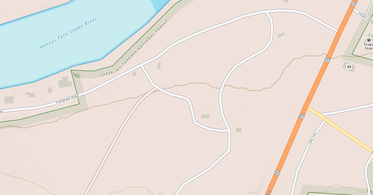 Map preview of FLAT ROCK CG LOOP A