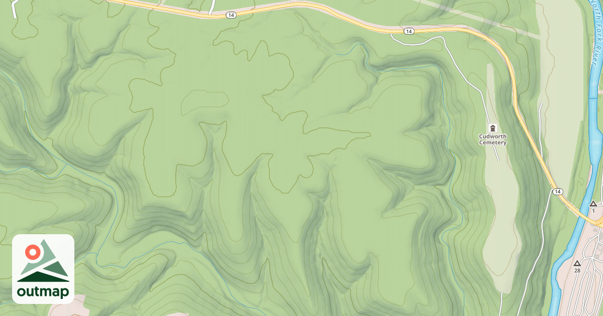 Map of ZACH'S RIDGE