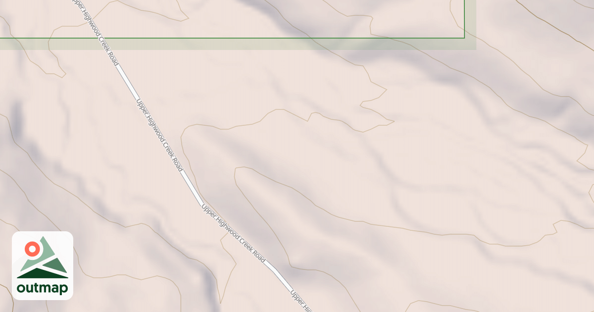 Map of BIG COULEE