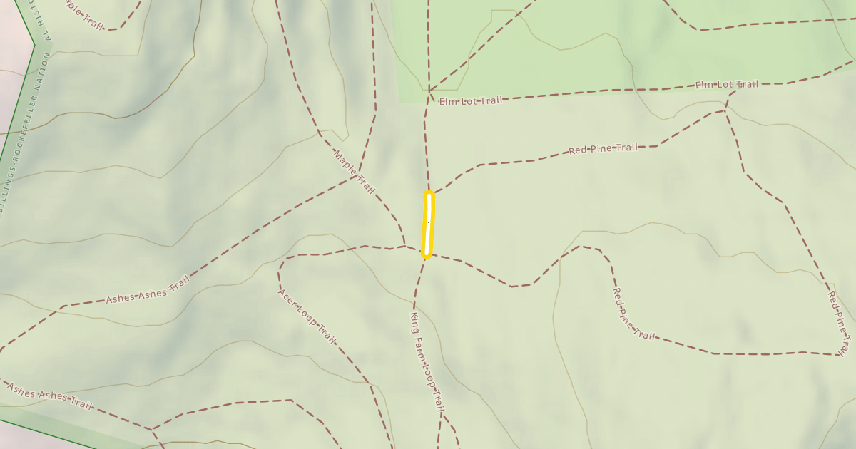 Map preview of Red Pine Trail