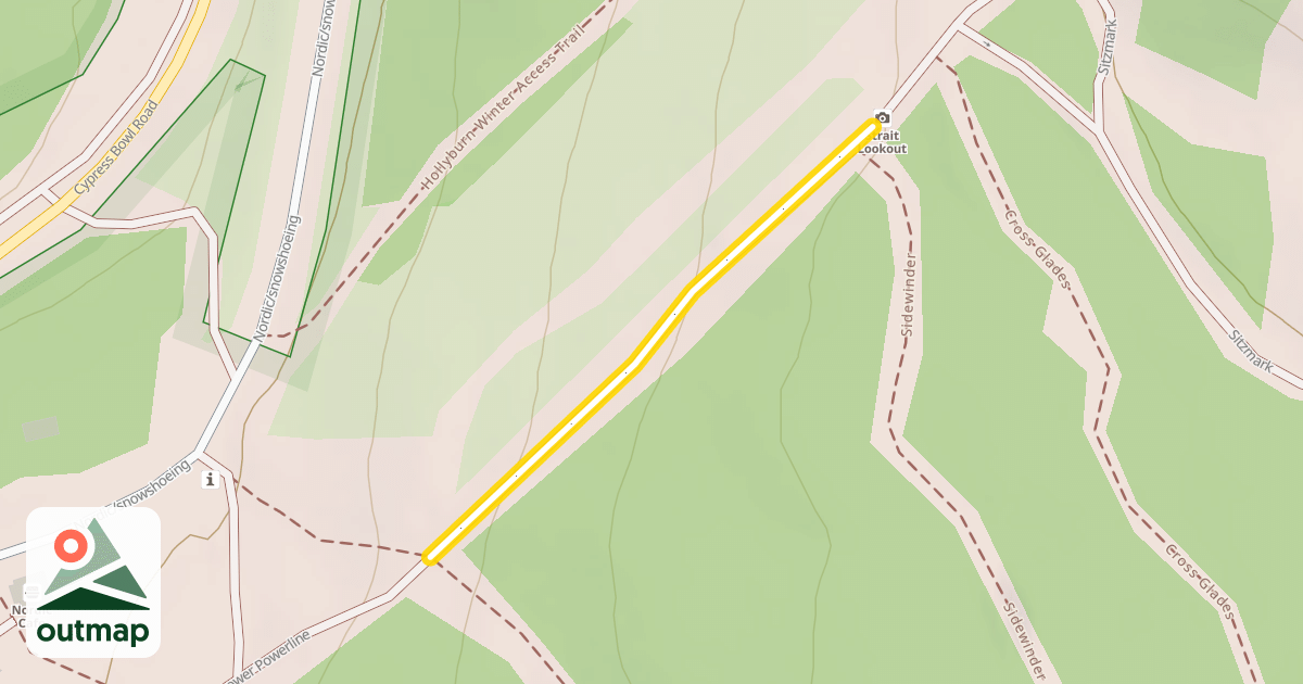 Map of Lower Powerline
