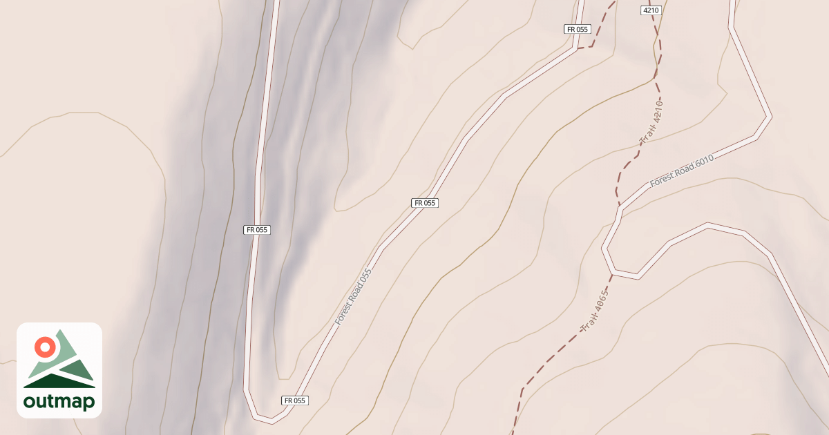 Map of Bear-Stevens Ohv