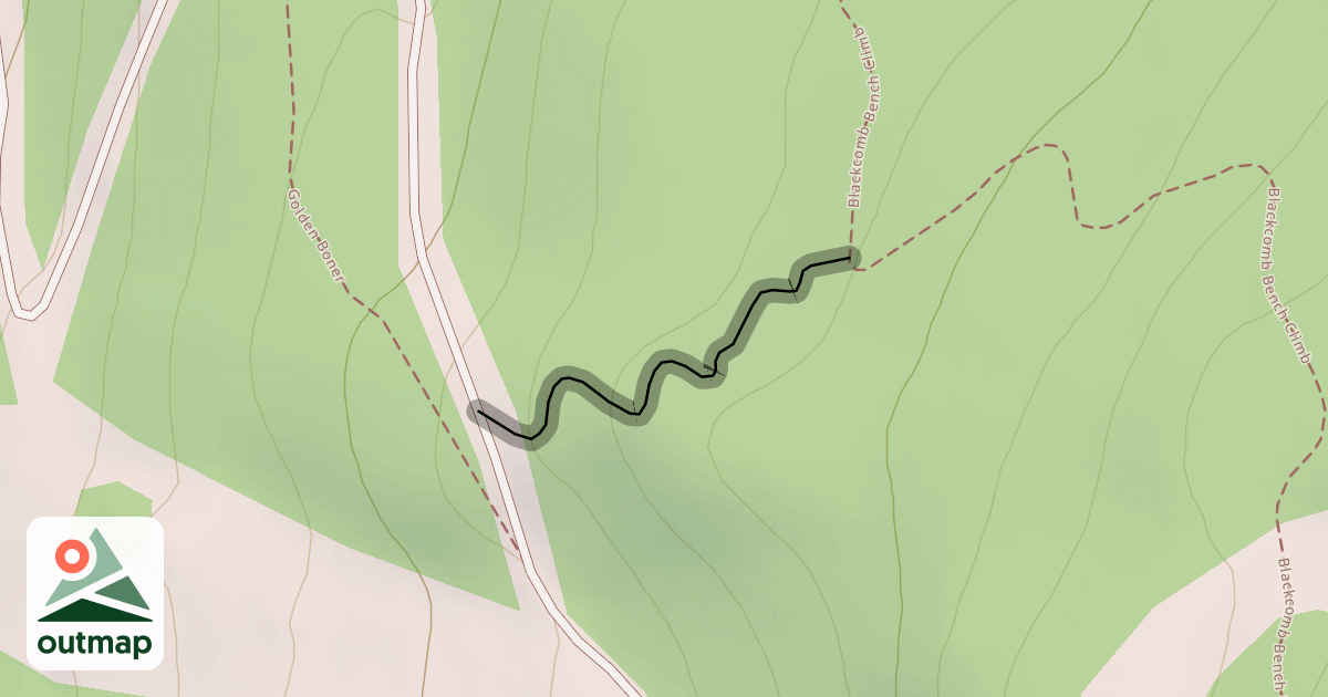 Map of Upper Golden Boner
