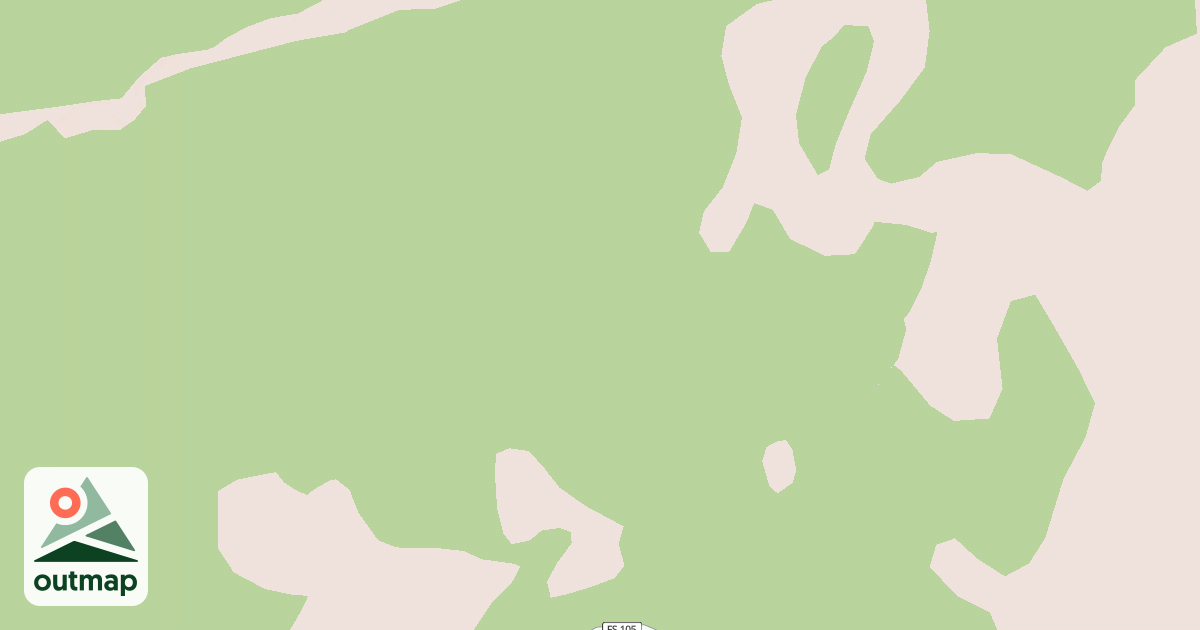 Map of LITTLE GULLY CREEK SPUR