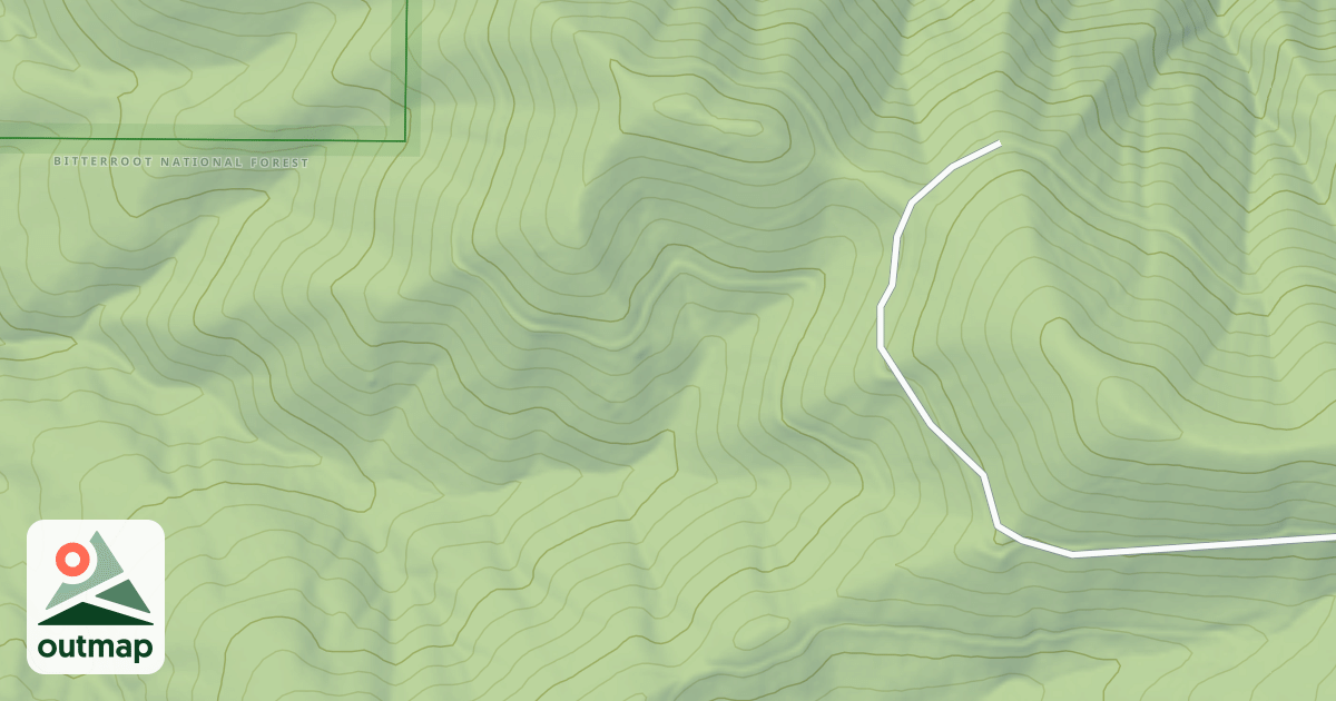 Map of (FDR) DITCH CREEK