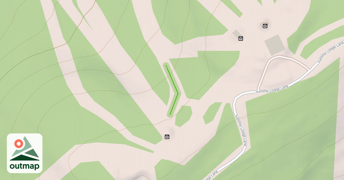 Map of Blue Mountain