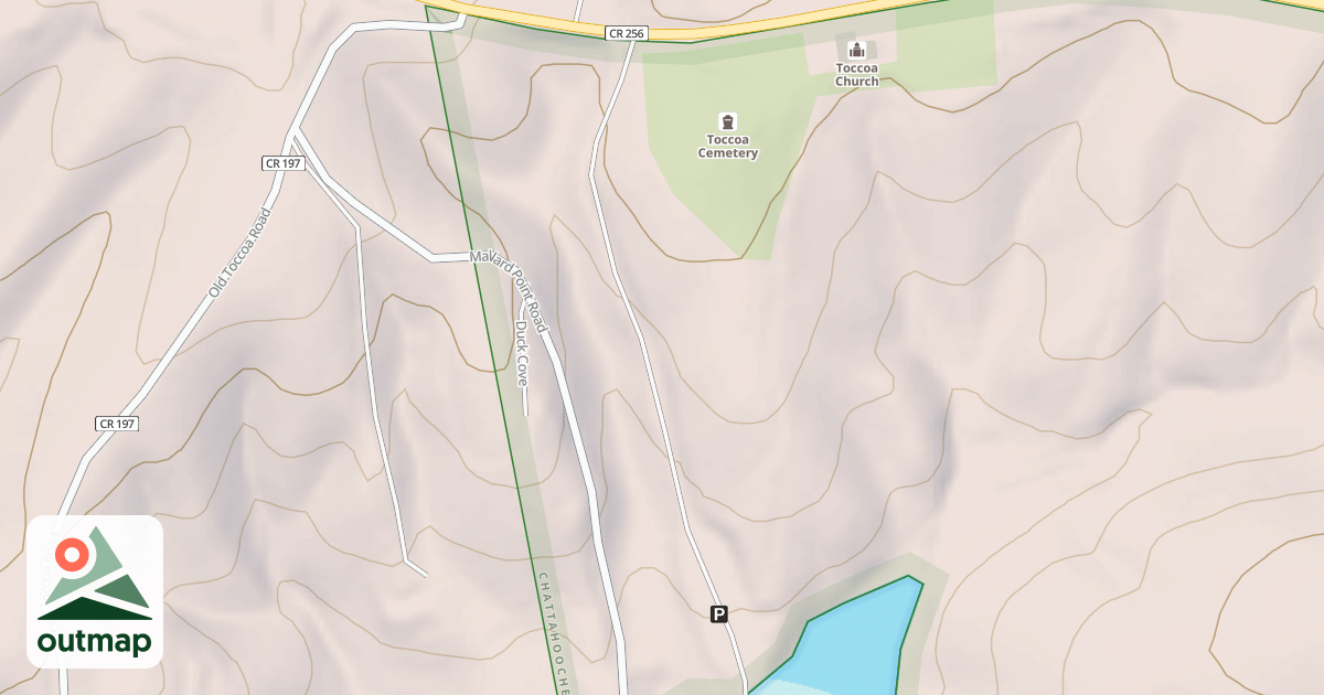 Map of LAKEWOOD LANDING