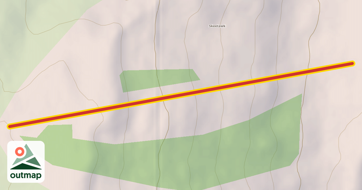 Map of Triple Chair