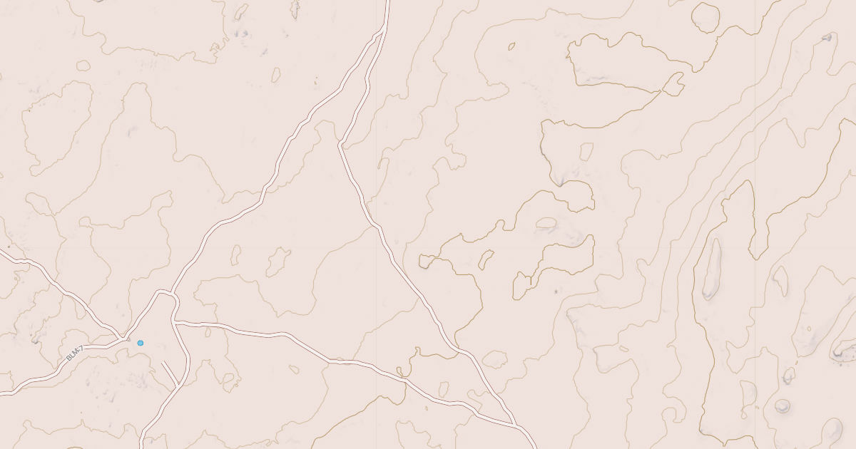 Map preview of BLM National GTLF Public Motorized Roads 1e45d52c-fdd6-4c8c-8a39-4744b800838c