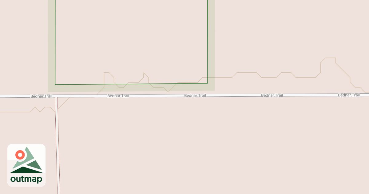Map of Warroad/Roseau Trails