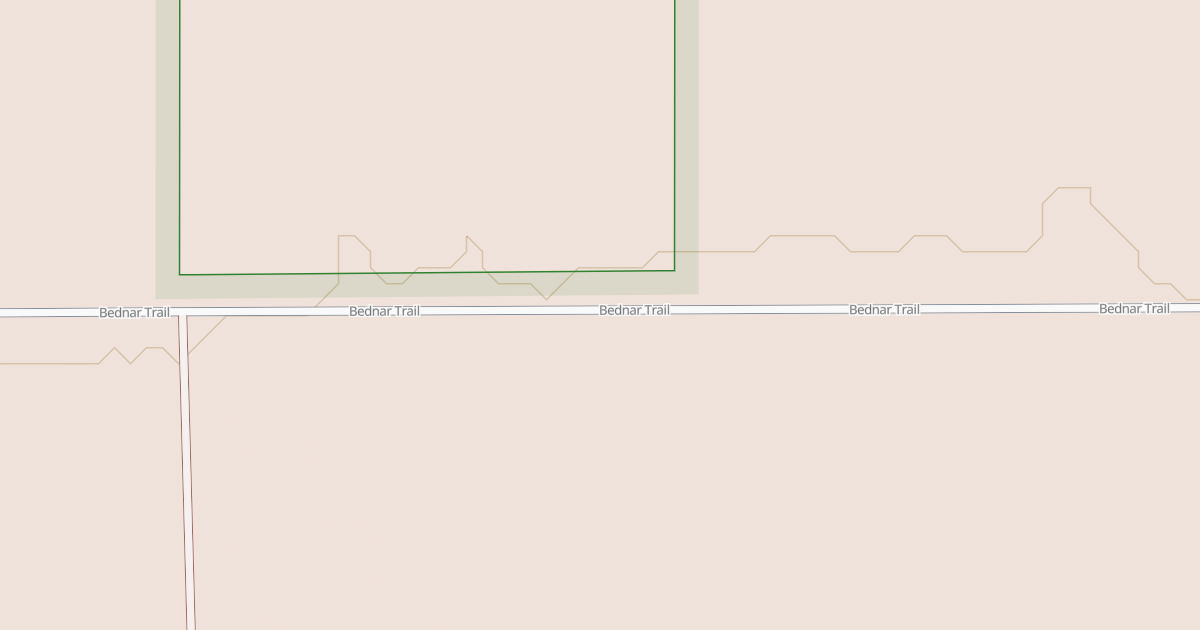 Map preview of Warroad/Roseau Trails