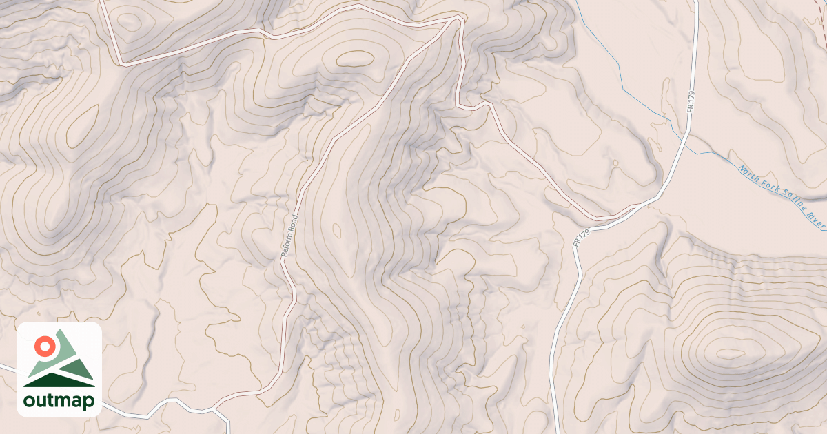 Map of WILDCAT MTN