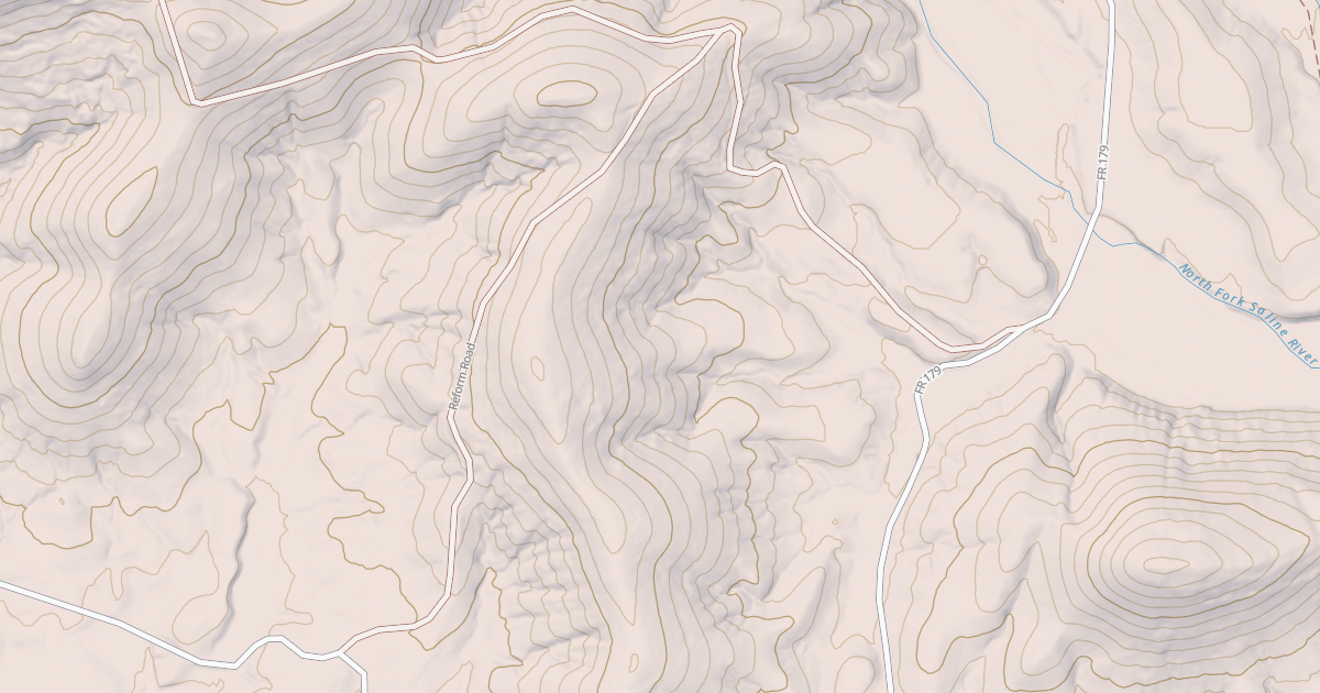 Map preview of WILDCAT MTN