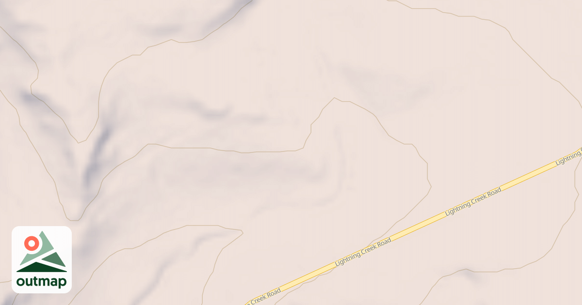 Map of LIGHTNING CREEK BR 1H