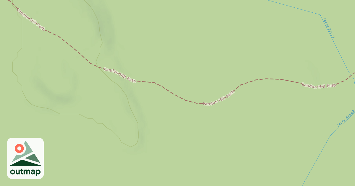 Map of Landon Hill Path