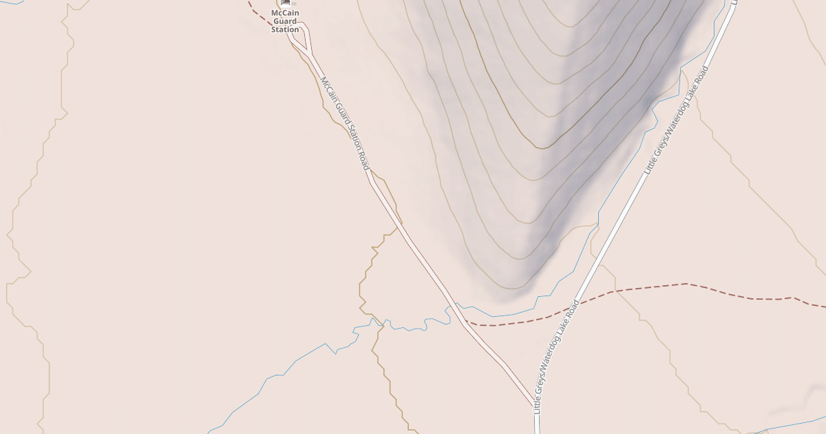 Map preview of MCCAIN GUARD STATION