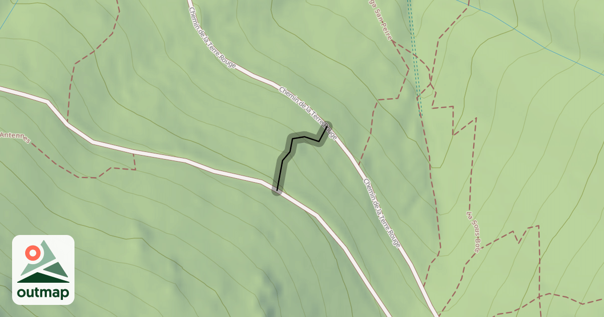 Map of Mega San Peire