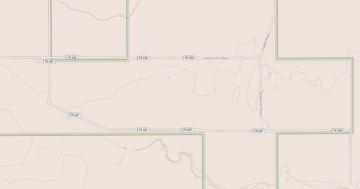 Map preview of SANTA FE E-1