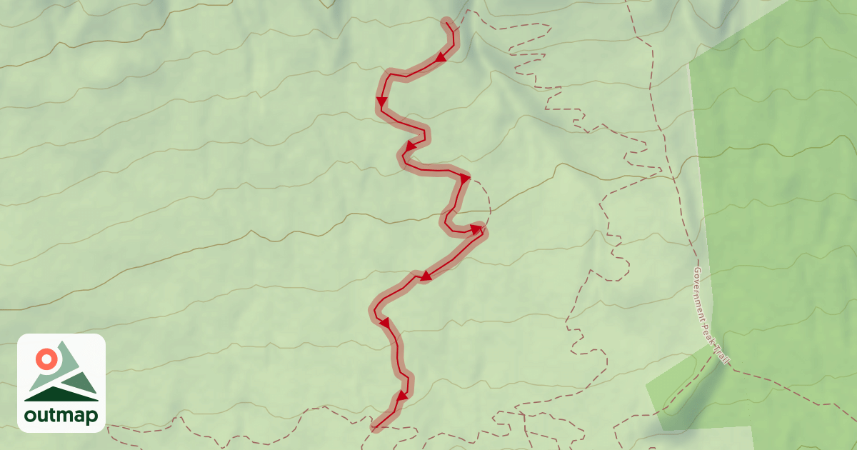 Map of Gnarski n' Hucks