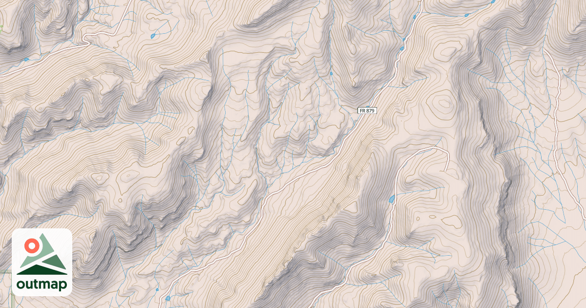 Map of BLM National GTLF Public Motorized Roads 0a591008-e282-41e8-8d1d-3828ad4e9b5b
