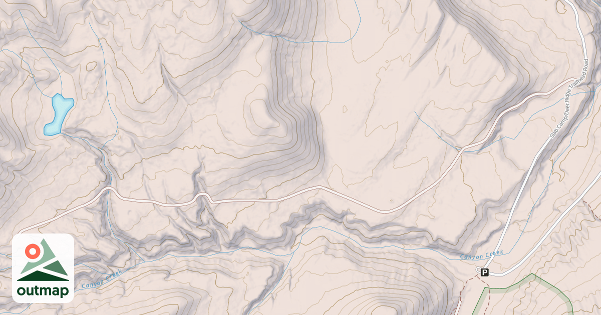 Map of USFS National Forest System Roads {2789B69E-E5DF-4E8B-9F3D-35E353F5C7DE}