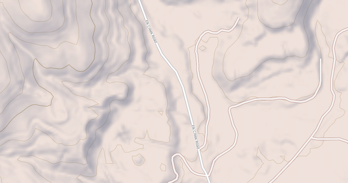 Map preview of ELK CREEK