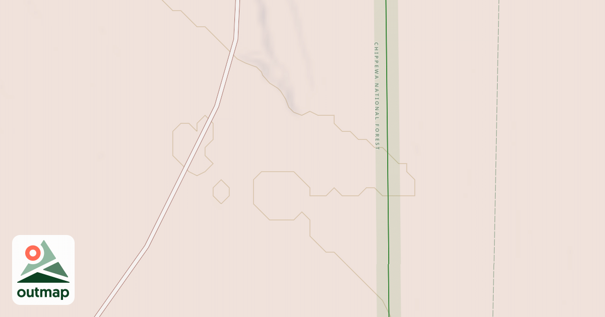 Map of EAST SKIMMERHORN CREEK SPUR AA