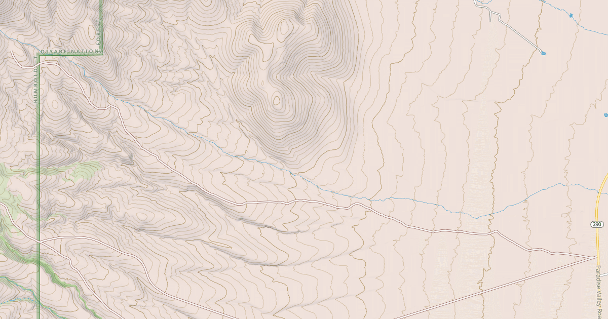 Map preview of MOREY CREEK